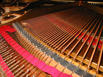 Strings in a Grand Piano