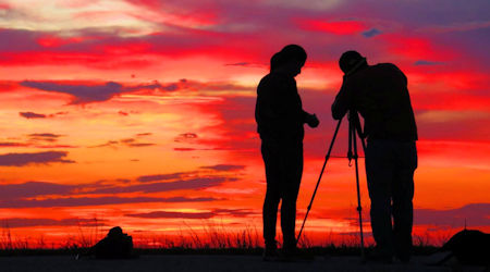 Photographers - Everglades Sunset