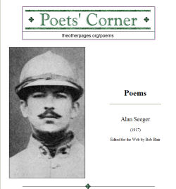 Poems of Alan Seeger (1917)